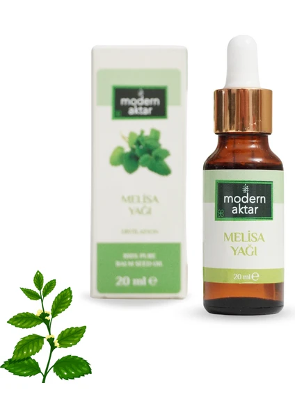 Modern Aktar Doğal Melisa Yağı 20 ml