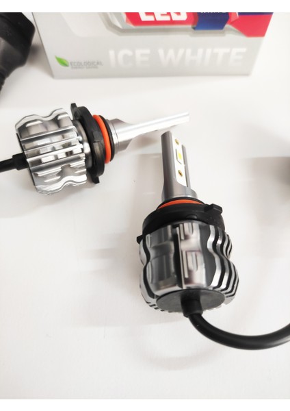 Photon Zero H1 H3 H4 H7 H8 H9 H11 H27 Hb3 9005 Hb4 9006+3 Plus Fansız LED Xenon Buz Beyaz 12V-24V Uyumlu 6000 Kelvin
