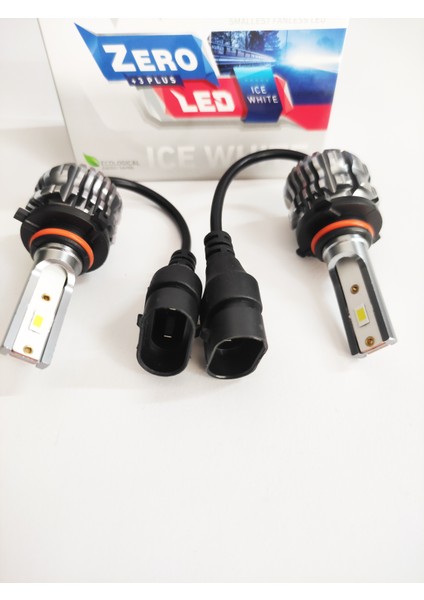 Photon Zero H1 H3 H4 H7 H8 H9 H11 H27 Hb3 9005 Hb4 9006+3 Plus Fansız LED Xenon Buz Beyaz 12V-24V Uyumlu 6000 Kelvin