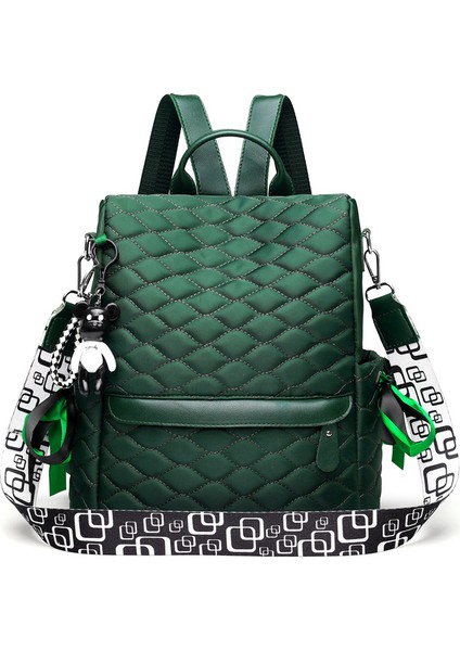 Rhombus Işlemeli Iplik Oxford Kumaş Sırt Çantası (Yurt Dışından)