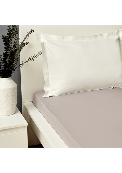 Pamuk Fitted Çarşaf 100X200+30 cm Lila