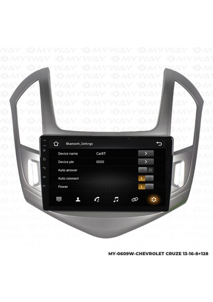 Chevrolet Cruze Android 12 Multimedya Carplay 4gb RAM+64GB HDD 2013-2016 Navigasyon Ekran fiyatları