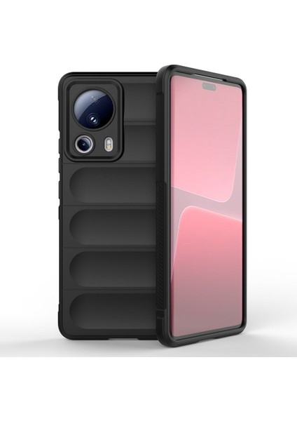 Xiaomi Mi 13 Lite Kılıf Mat Parmak Izi Yapmaz Elden Kaydırmaz Içi Kadife Kamera Korumalı Silikon