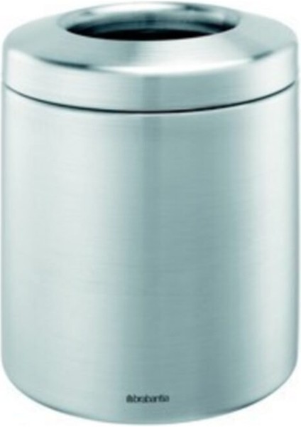 Matt Steel Masaüstü Çöp Kutusu(Metal Kapaklı) 1l Xxxx
