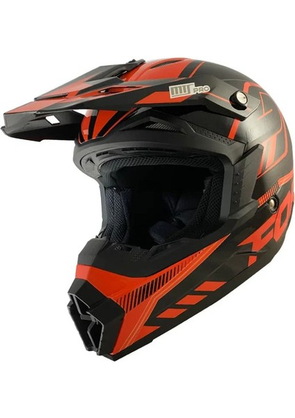 Motosiklet Ce Onaylı Kask Içi Yıkanılabilir Kask Forza Orange