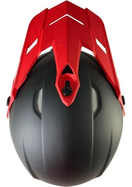 Motosiklet Ce Onaylı Kask Içi Yıkanılabilir Kask Mat Black