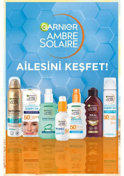 Garnier Ambre Solaire Invisible Serum Super UV Günlük Güneş Koruyucu Serum