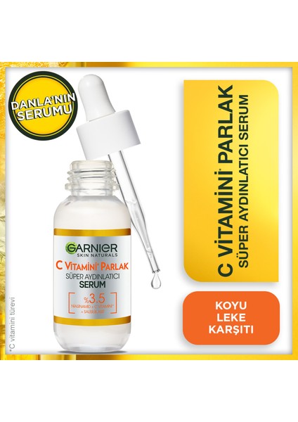 C Vitamini Parlak Süper Aydınlatıcı Serum 30ml