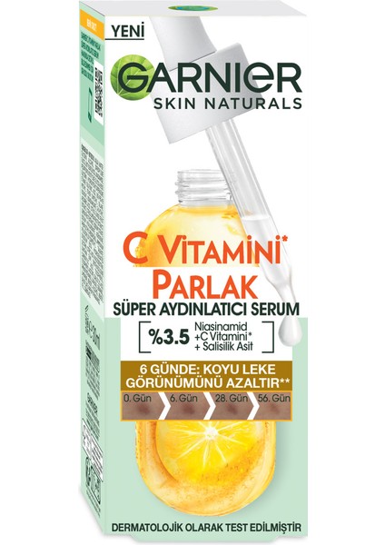 C Vitamini Parlak Süper Aydınlatıcı Serum 30ml