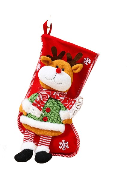 Noel Süslerinoel Baba Çorabınoel Ağacına Asılınoel Çoraplarınoel Çantaları (Yurt Dışından)