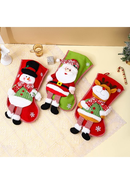 Noel Süslerinoel Baba Çorabınoel Ağacına Asılınoel Çoraplarınoel Çantaları (Yurt Dışından) fiyatları