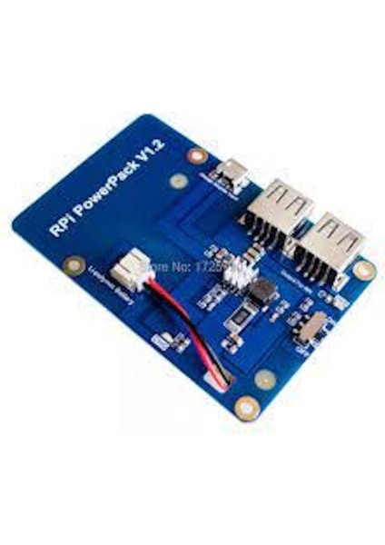 Raspberry Pi 3 Güç Kaynağı Modülü (Lcd Ekran Için Çift Usb'li)