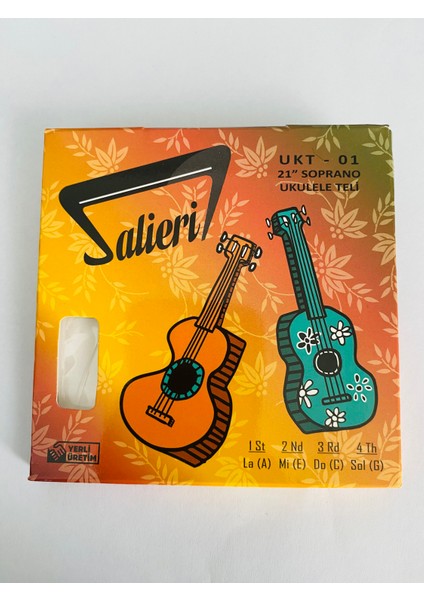 Salieri Ukt-01 Soprano Ukulele Teli