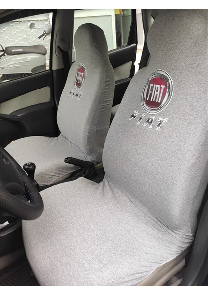 Fiat Gri Oto Atlet Servis Kılıfı 4 Parça SER-0051