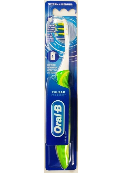 Pulsar Diş Fırçası Pilli Medium