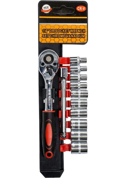 6053 1/4" Mini Lokma Anahtar Takımı - 12 Parça