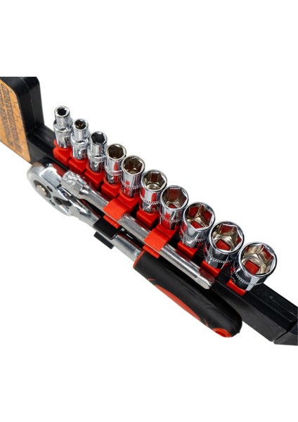 6053 1/4" Mini Lokma Anahtar Takımı - 12 Parça