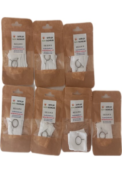 Musluk Bezi Çay Ocağı Kazanı İçin 7 Paket 35 Adet Musluk Süzgeci