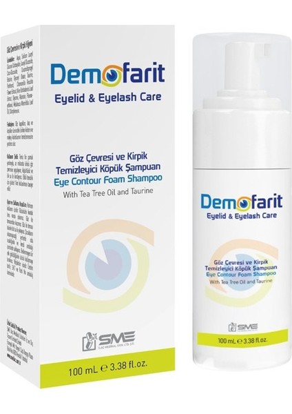 Eyelid Eyelash Care Göz Çevresi ve Kirpik Temizleme Şampuanı 100 ml