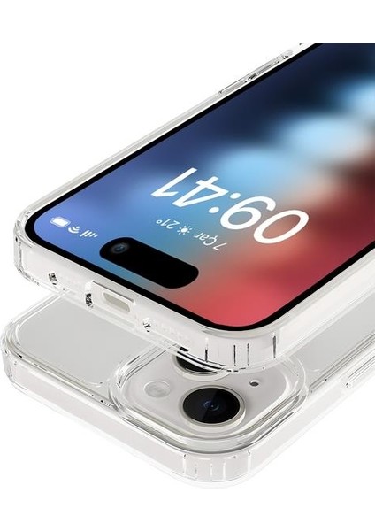 iPhone 15 Air Hybrid Kılıf Crystal Clear