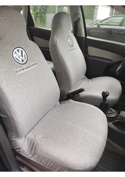 Volkswagen Gri Oto Atlet Servis Kılıfı 4 Parça SER-0047