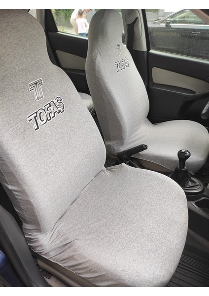 Tofaş Gri Oto Atlet Servis Kılıfı 4 Parça SER-0048