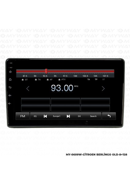 Citroen Berlingo Android 12 Multimedya Carplay 4gb RAM+64GB HDD Navigasyon Ekran fırsatları