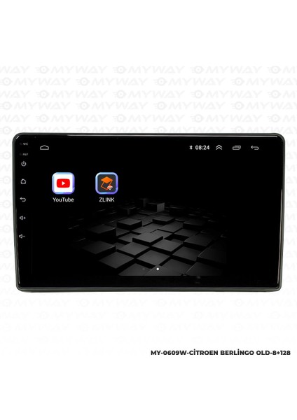 Citroen Berlingo Android 12 Multimedya Carplay 4gb RAM+64GB HDD Navigasyon Ekran indirimleri