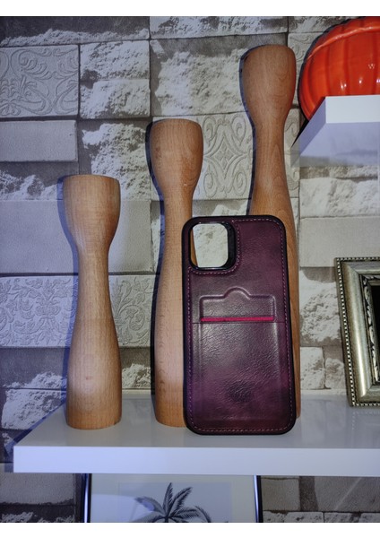 iPhone 11 - Kişiye Isme Özel Kartvizitli Deri Telefon Kılıfı fırsatları