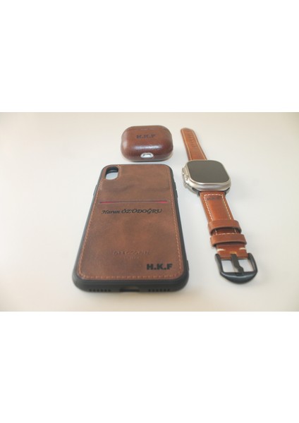 iPhone 8 Plus - Kişiye Isme Özel Set - Telefon Kılıfı - Watch Kordon - 2. Nesil