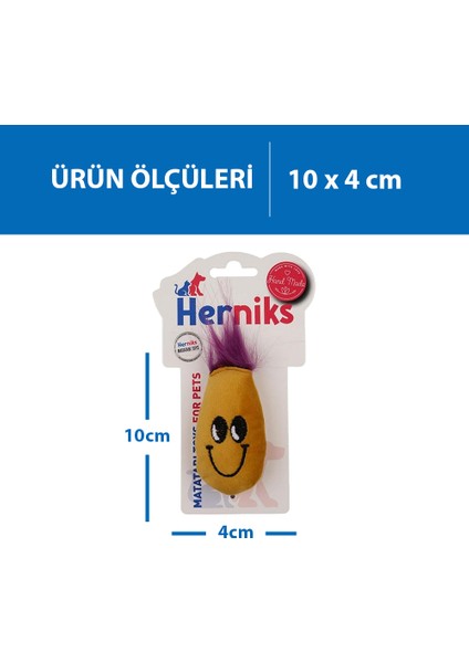 Matatabili Peluş Kedi Oyuncağı Eggy 10 cm