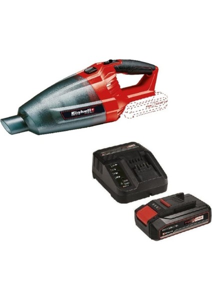 Te-Vc 18 Li Solo Akülü Araç ve Ev Süpürgesi 2.5 Ah Starter Kit