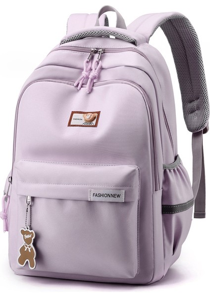 Okul Çantası Kız Öğrenciler 3-6. Sınıflar Için Büyük Kapasiteli Sırt Çantası Gündelik Çift Kullanımlı Sırt Çantası Orta ve Lise Öğrencileri Için (Yurt Dışından)