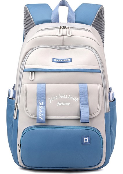 Yeni Yüksek Kaliteli Kolej Okul Çantası Kadın Omuzdan Askili Çanta Kız Genç Lise Öğrencisi Okul Çantası Ultra Hafif ve Yük Azaltıcı Büyük Kapasiteli (Yurt Dışından)