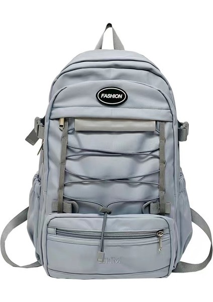 Yeni Naylon Sırt Çantası Büyük Kapasiteli Rahat Sırt Çantası Modaya Uygun Moda Öğrenci Okul Çantası (Yurt Dışından)