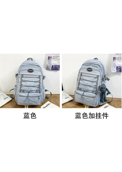 Yeni Naylon Sırt Çantası Büyük Kapasiteli Rahat Sırt Çantası Modaya Uygun Moda Öğrenci Okul Çantası (Yurt Dışından) indirimleri