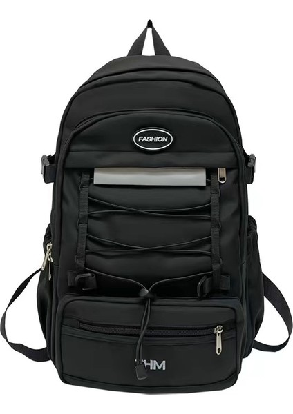 Yeni Naylon Sırt Çantası Büyük Kapasiteli Rahat Sırt Çantası Modaya Uygun Moda Öğrenci Okul Çantası (Yurt Dışından)