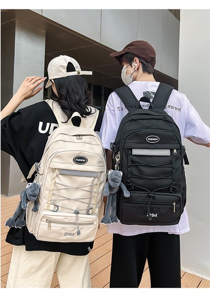 Yeni Naylon Sırt Çantası Büyük Kapasiteli Rahat Sırt Çantası Modaya Uygun Moda Öğrenci Okul Çantası (Yurt Dışından) fiyatları
