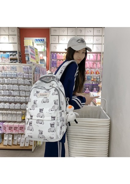 Ortaokul Öğrencileri Için Okul Çantaları 2023 Outdoor Eğlence Seyahati Büyük Kapasiteli Sırt Çantaları Trendy Çok Yönlü Çift Sırt Çantaları (Yurt Dışından) modelleri