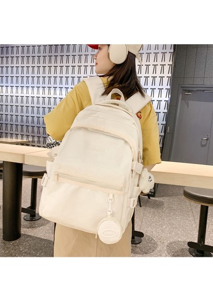 Okul Çantası Kız Öğrenci Ortaokul Öğrencisi Lise Öğrencisi Büyük Kapasiteli Üniversite Öğrencisi Sırt Çantası Basit Sırt Çantası Bilgisayar Çantası (Yurt Dışından) fiyatları