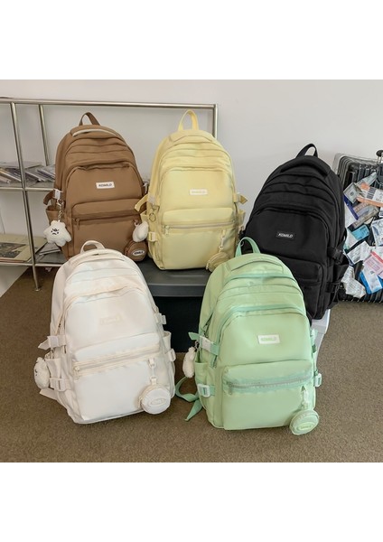 Okul Çantası Kız Öğrenci Ortaokul Öğrencisi Lise Öğrencisi Büyük Kapasiteli Üniversite Öğrencisi Sırt Çantası Basit Sırt Çantası Bilgisayar Çantası (Yurt Dışından) modelleri