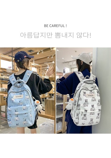 Ortaokul Öğrencileri Için Okul Çantaları 2023 Outdoor Eğlence Seyahati Büyük Kapasiteli Sırt Çantaları Trendy Çok Yönlü Çift Sırt Çantaları (Yurt Dışından) indirimleri