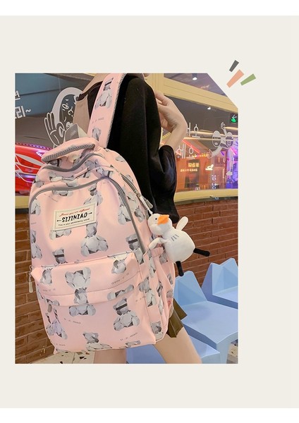 Ortaokul Öğrencileri Için Okul Çantaları 2023 Outdoor Eğlence Seyahati Büyük Kapasiteli Sırt Çantaları Trendy Çok Yönlü Çift Sırt Çantaları (Yurt Dışından) fırsatları