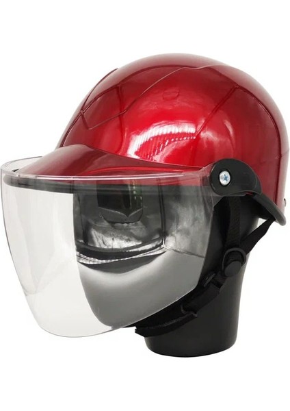 Motosiklet Yarım Camlı Kask Jokey Model Rec