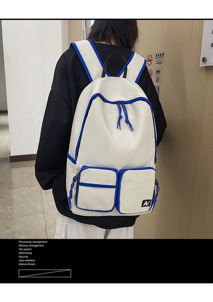 Kadın Liseli Üniversite Öğrencilerinin Okul Çantaları, Her Şeye Uygun Tasarım Anlayışına Sahip Niş Sırt Çantasıdır Mori Büyük Kapasiteli Sırt Çantası (Yurt Dışından) indirimleri