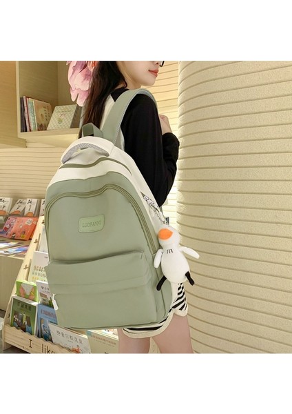 Yeni Küçük Taze Okul Çantası Kadın Lise Kolej Öğrencisi Sırt Çantası Ortaokul Basit Ortaokul Öğrencisi Büyük Kapasiteli Sırt Çantası (Yurt Dışından) fiyatları