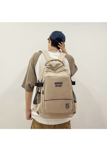 2023 Yeni Büyük Kapasiteli Sırt Çantası Kadın Kore Moda Ortaokul Öğrencisi Okul Çantası Kadın Üniversite Öğrencisi Rahat Sırt Çantası (Yurt Dışından) fiyatları