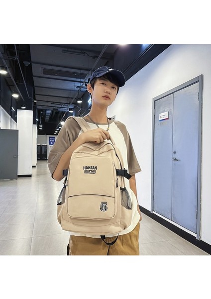 2023 Yeni Büyük Kapasiteli Sırt Çantası Kadın Kore Moda Ortaokul Öğrencisi Okul Çantası Kadın Üniversite Öğrencisi Rahat Sırt Çantası (Yurt Dışından) modelleri