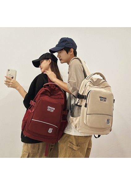 2023 Yeni Büyük Kapasiteli Sırt Çantası Kadın Kore Moda Ortaokul Öğrencisi Okul Çantası Kadın Üniversite Öğrencisi Rahat Sırt Çantası (Yurt Dışından) indirimleri