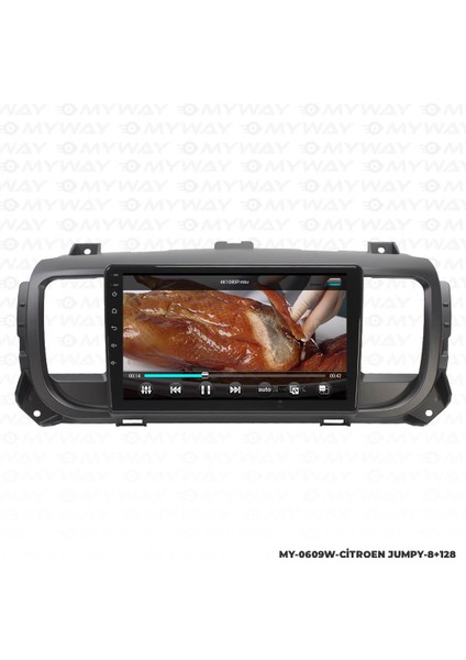 Citroen Jumpy Android 12 Multimedya Carplay 4gb RAM+64GB HDD Navigasyon Ekran